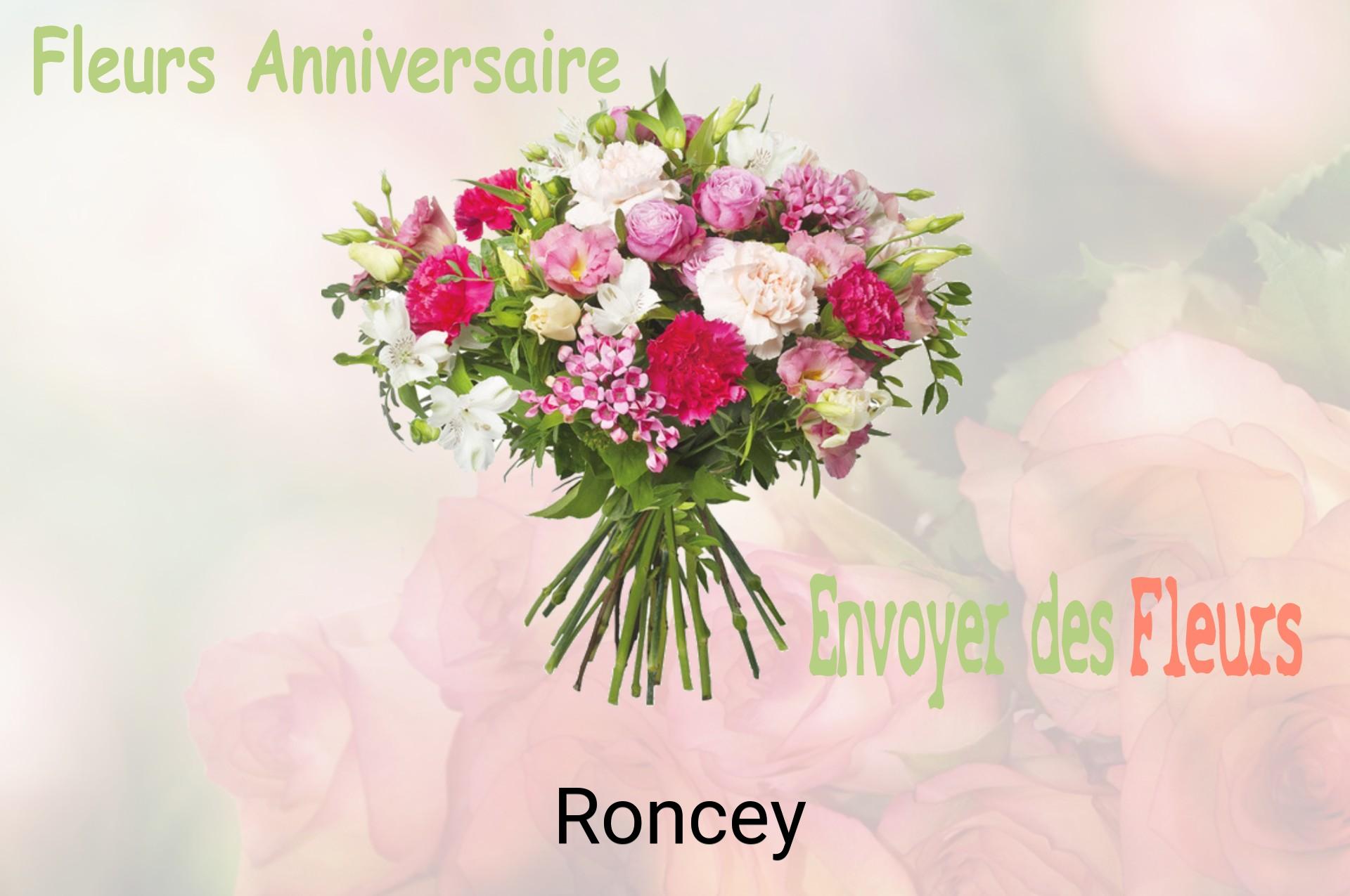 Bouquet de fleurs d’anniversaire livré à Roncey