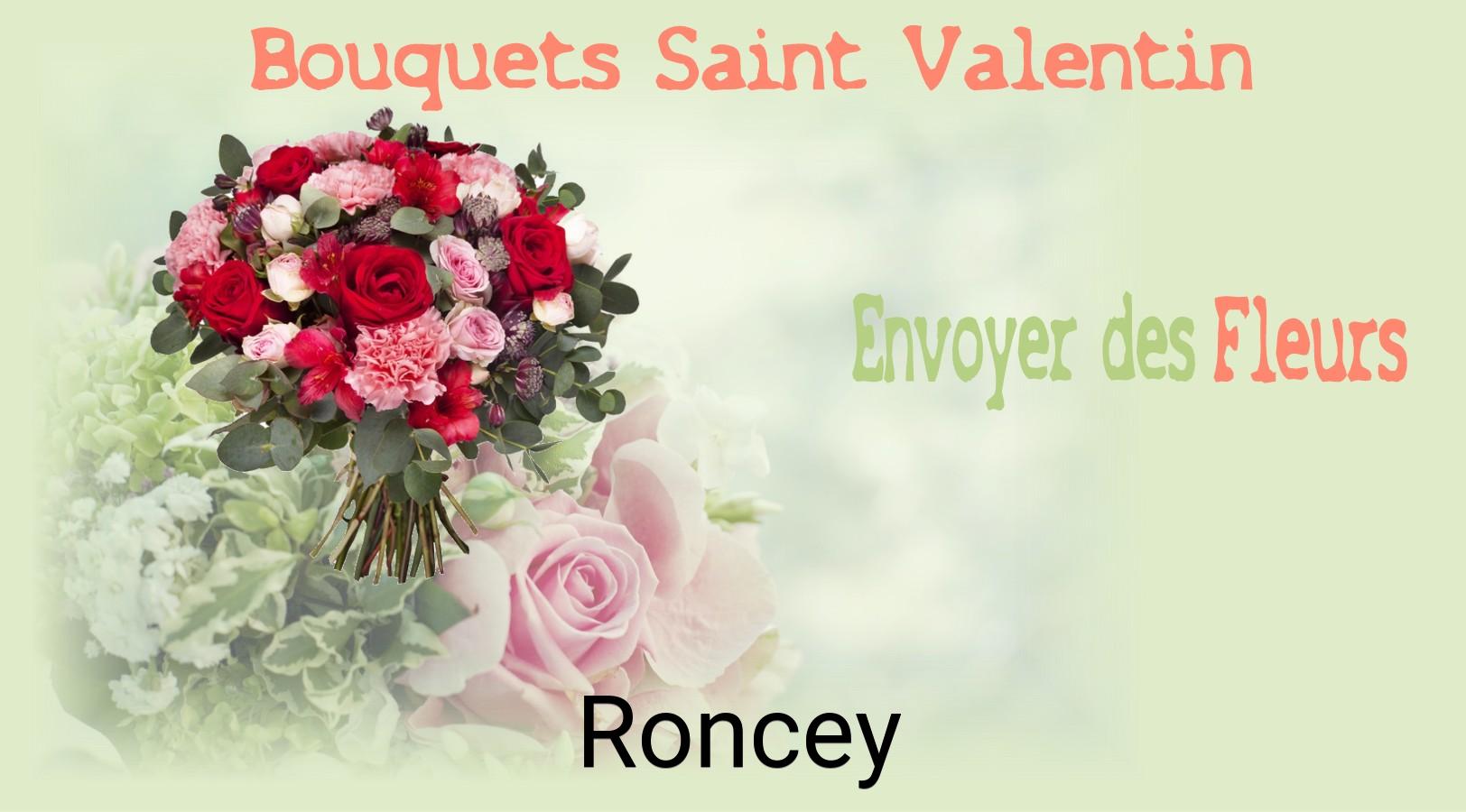 Roses de Saint-Valentin livrées à Roncey